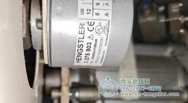 圖為亨士樂絕對式編碼器的實際應用照片 圖為亨士樂絕對式編碼器的實際應用照片